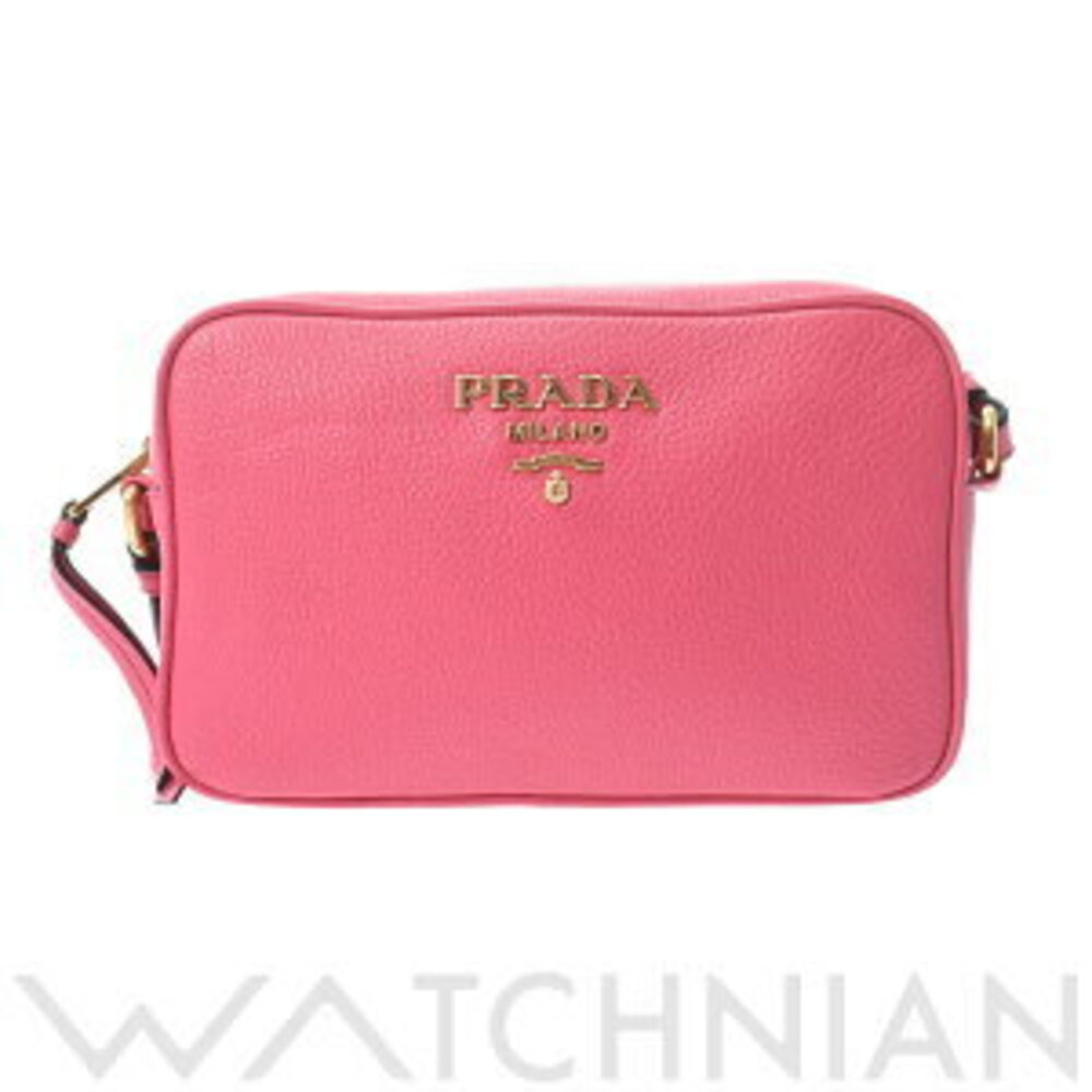 Prada Camera Bag Pink Leather Shoulder